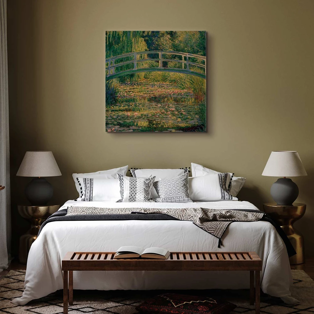 Paveikslas Claude Monet - Tiltas virš vandens lelijų tvenkinio