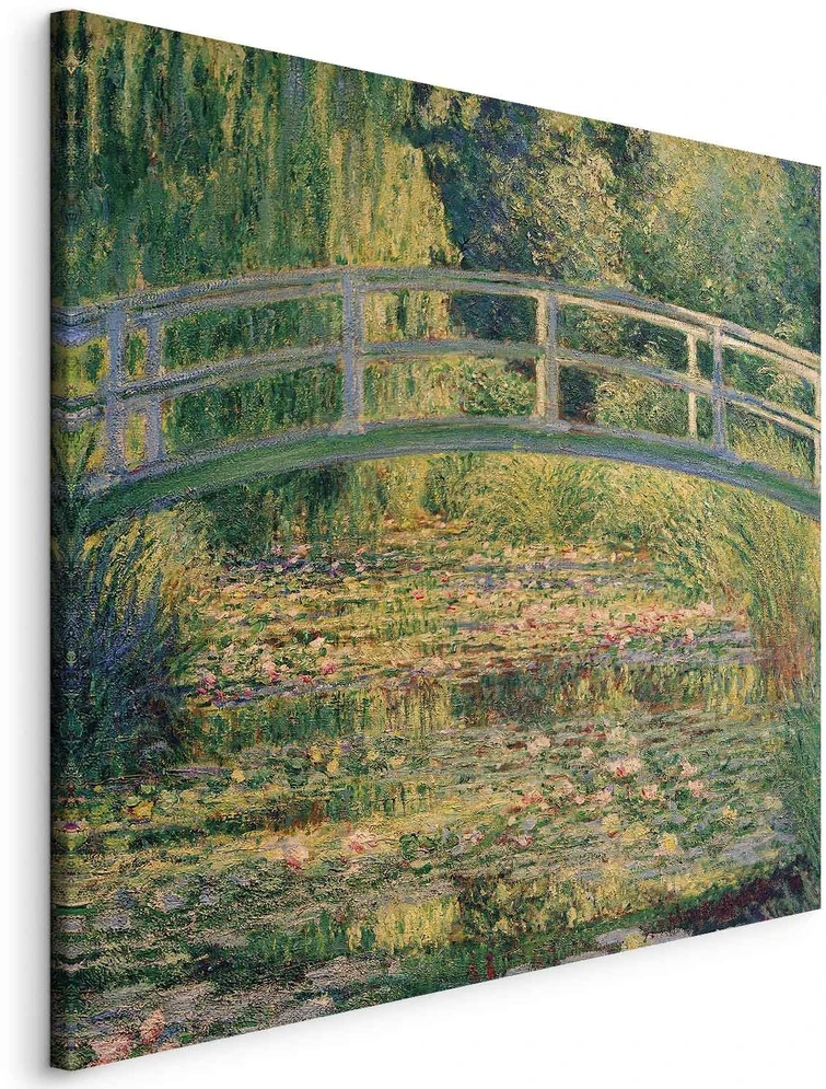 Paveikslas Claude Monet - Tiltas virš vandens lelijų tvenkinio