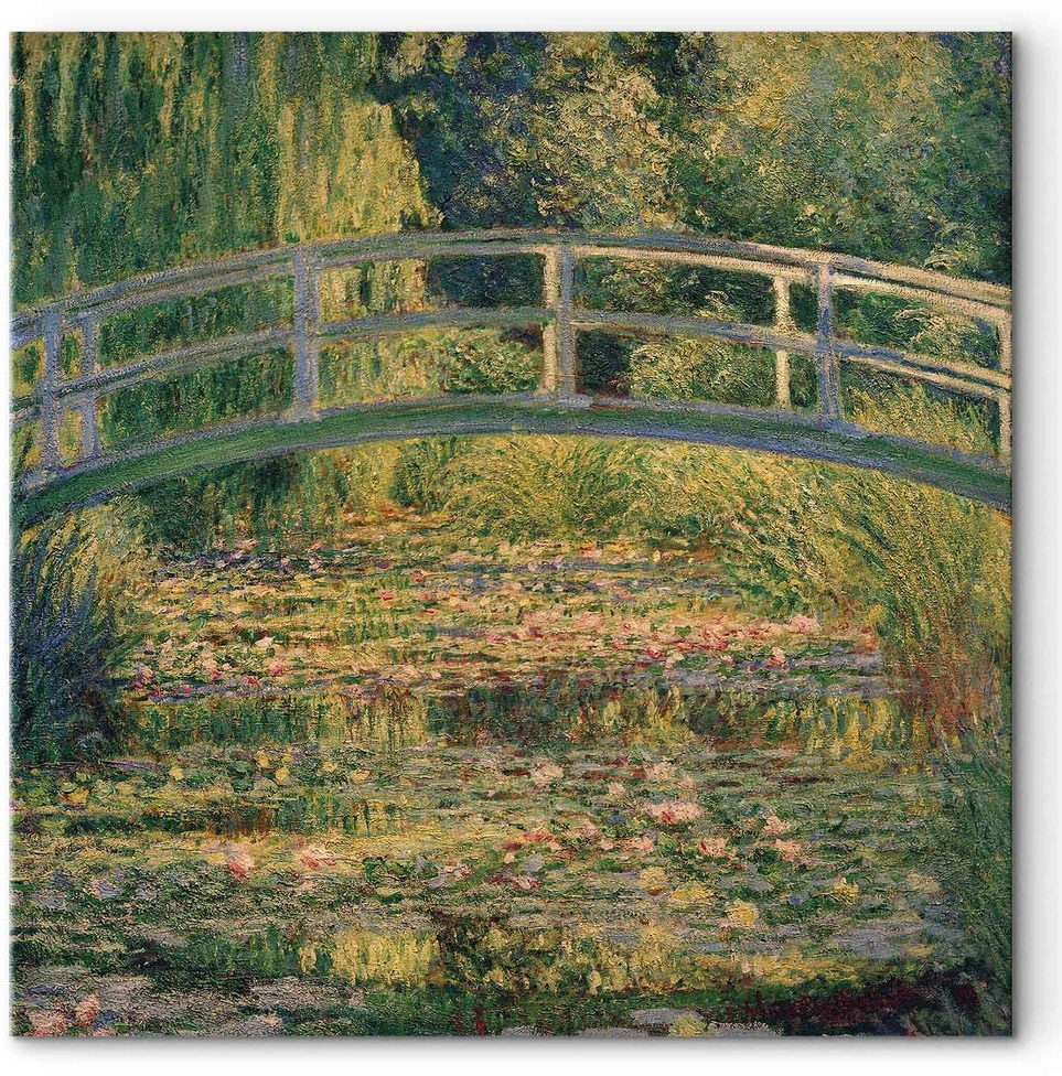Paveikslas Claude Monet - Tiltas virš vandens lelijų tvenkinio