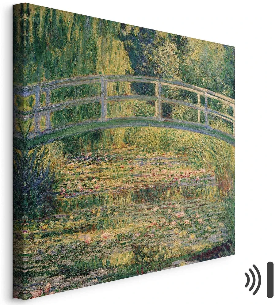 Paveikslas Claude Monet - Tiltas virš vandens lelijų tvenkinio