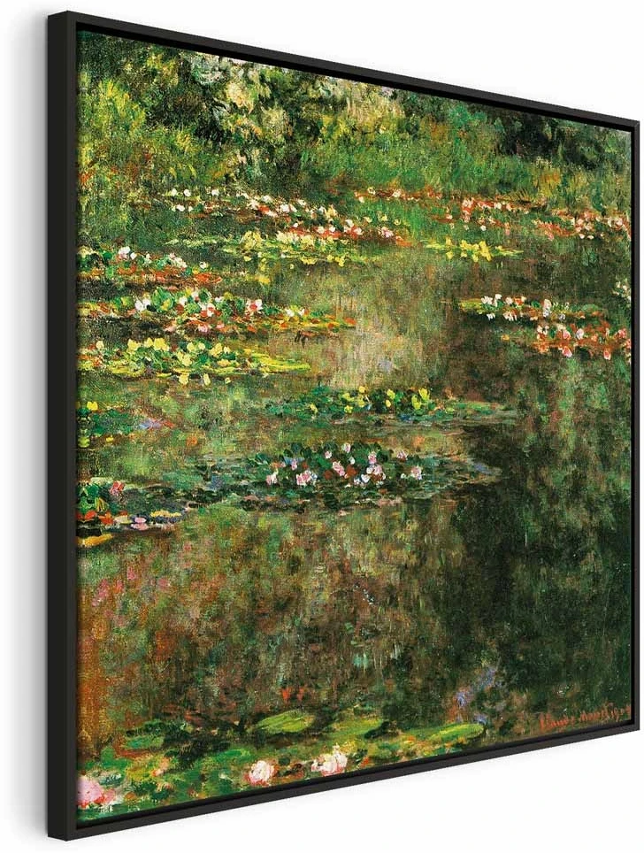 Paveikslas Claude Monet - Tvenkinys su vandens lelijomis