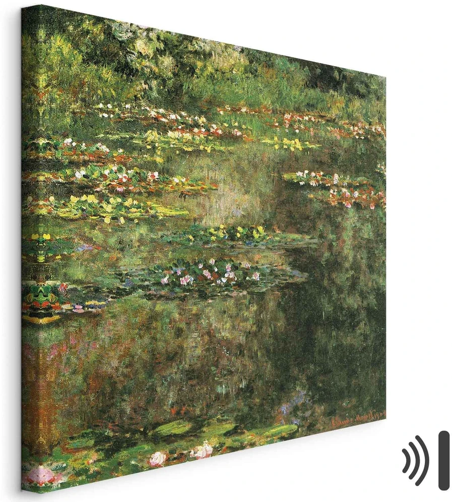 Paveikslas Claude Monet - Tvenkinys su vandens lelijomis