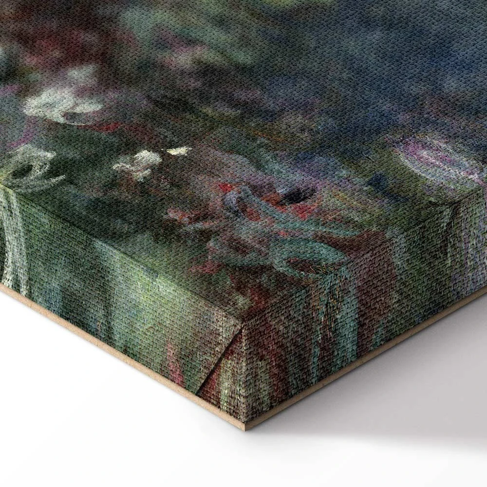 Paveikslas Claude Monet - Vandens lelijos. Žali atspindžiai