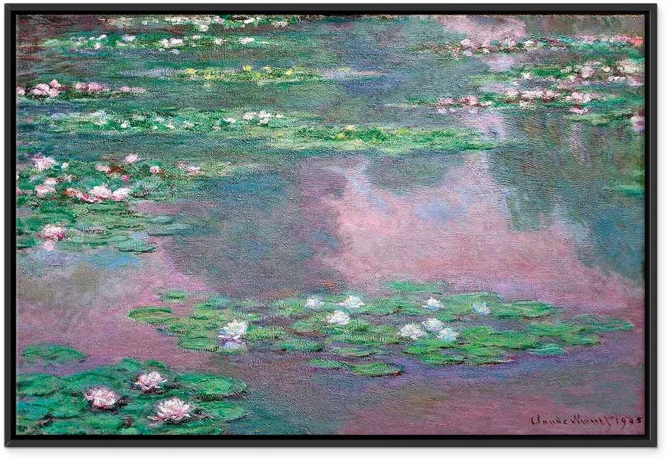 Paveikslas Claude Monet - Vandens lelijos
