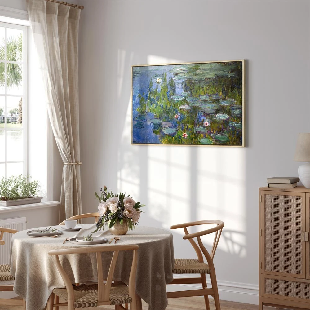 Paveikslas Claude Monet - Vandens lelijos