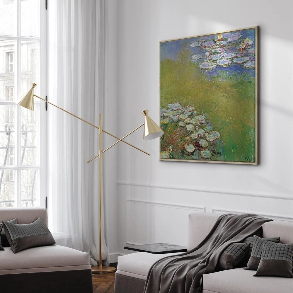 Paveikslas Claude Monet - Vandens lelijos