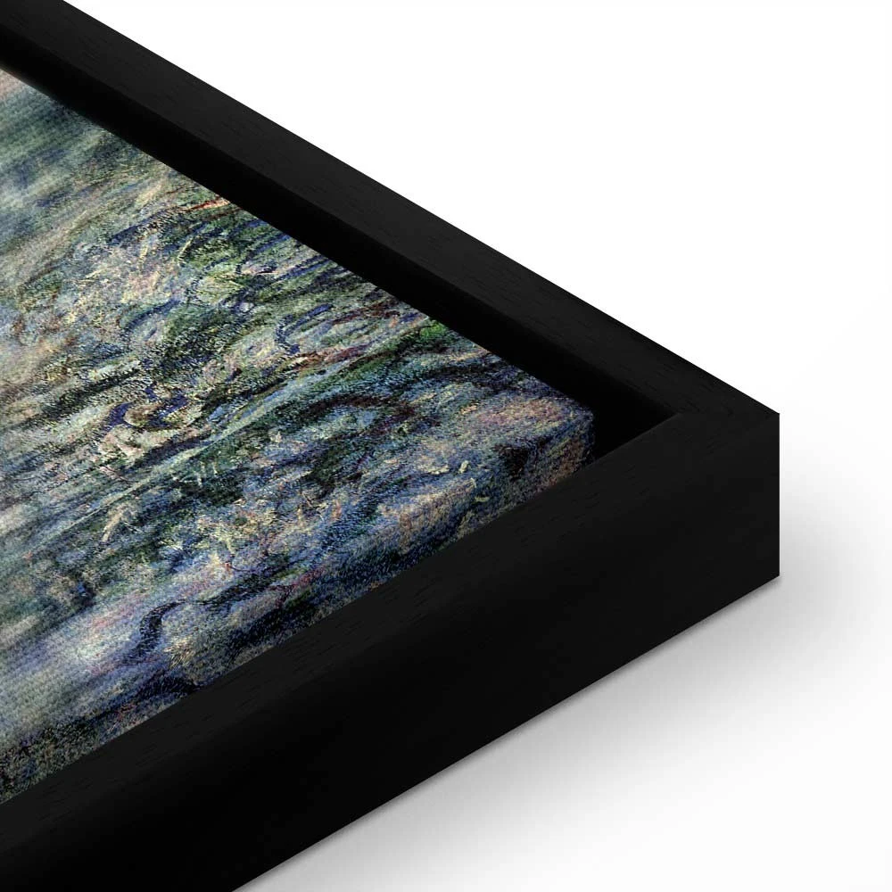 Paveikslas Claude Monet - Vandens lelijos. Giedras rytas su gluosniais