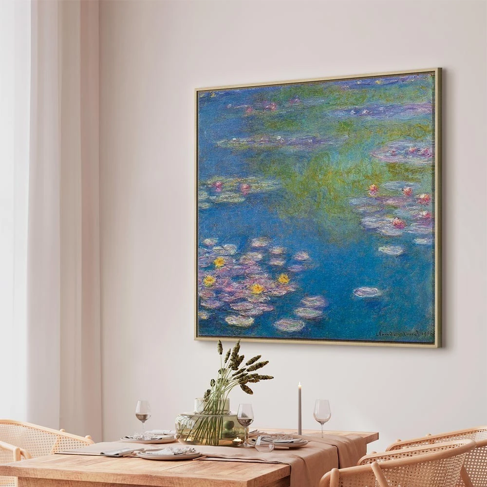 Paveikslas Claude Monet - Vandens lelijos Živerni