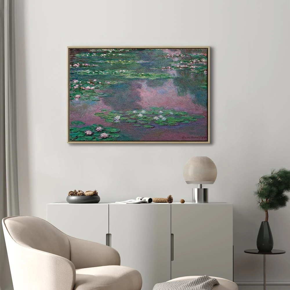 Paveikslas Claude Monet - Vandens lelijos