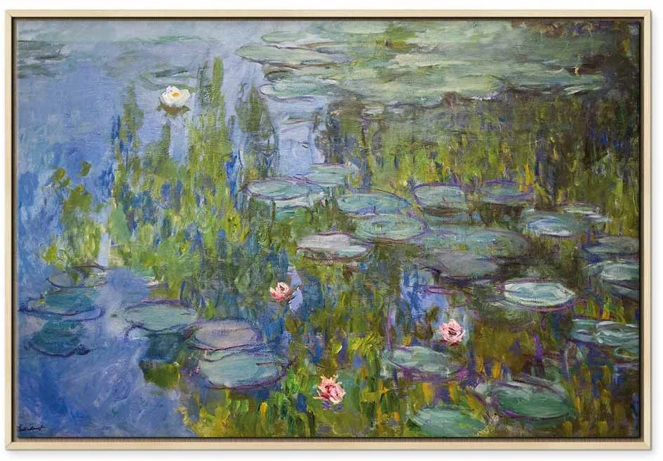 Paveikslas Claude Monet - Vandens lelijos