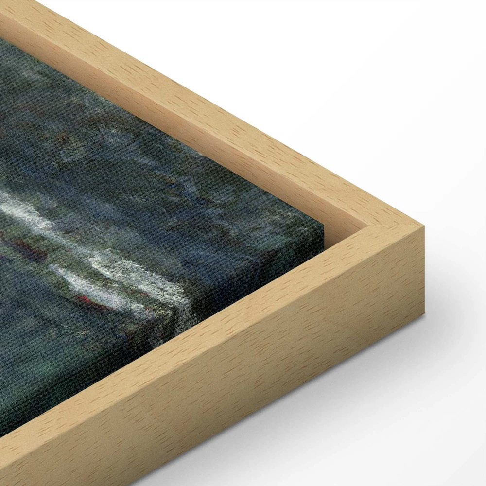 Paveikslas Claude Monet - Vandens lelijos. Žali atspindžiai