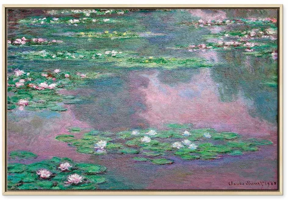 Paveikslas Claude Monet - Vandens lelijos