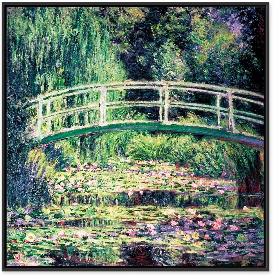 Paveikslas Claude Monet - Vandens lelijų tvenkinys