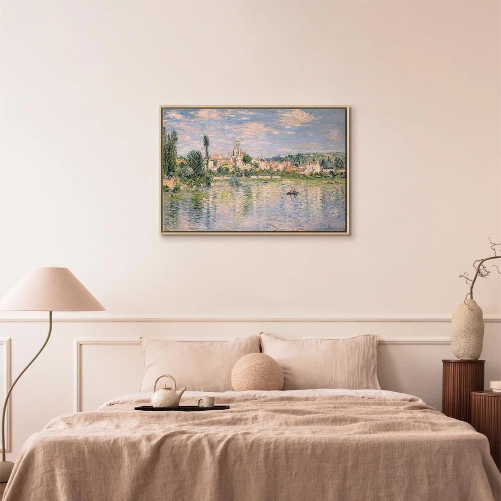 Paveikslas Claude Monet - Vétheuil vaizdas vasarą