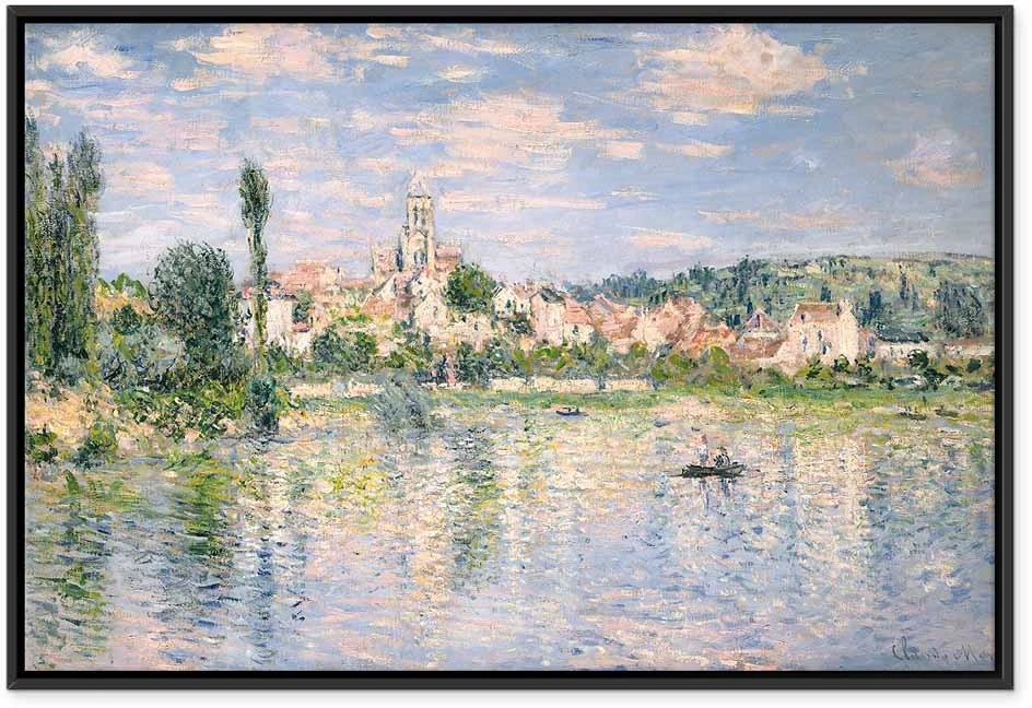 Paveikslas Claude Monet - Vétheuil vaizdas vasarą