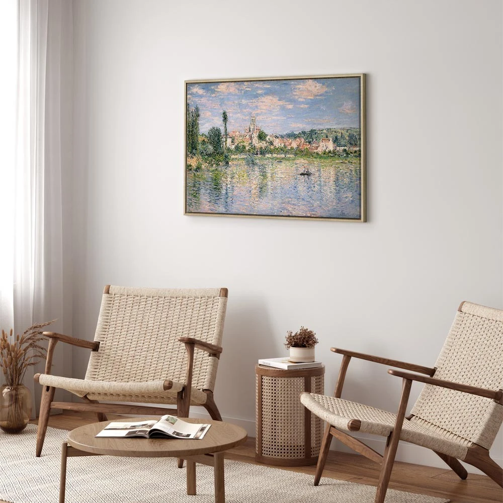 Paveikslas Claude Monet - Vétheuil vaizdas vasarą