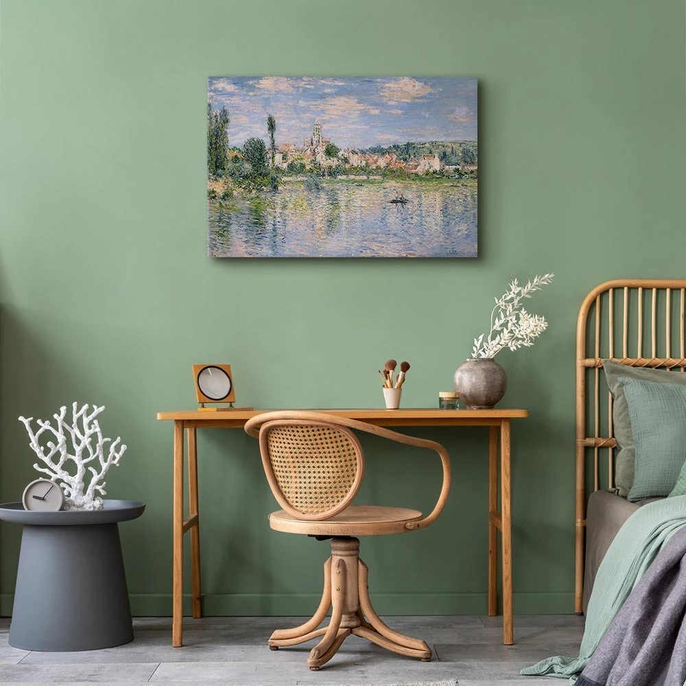 Paveikslas Claude Monet - Vétheuil vaizdas vasarą