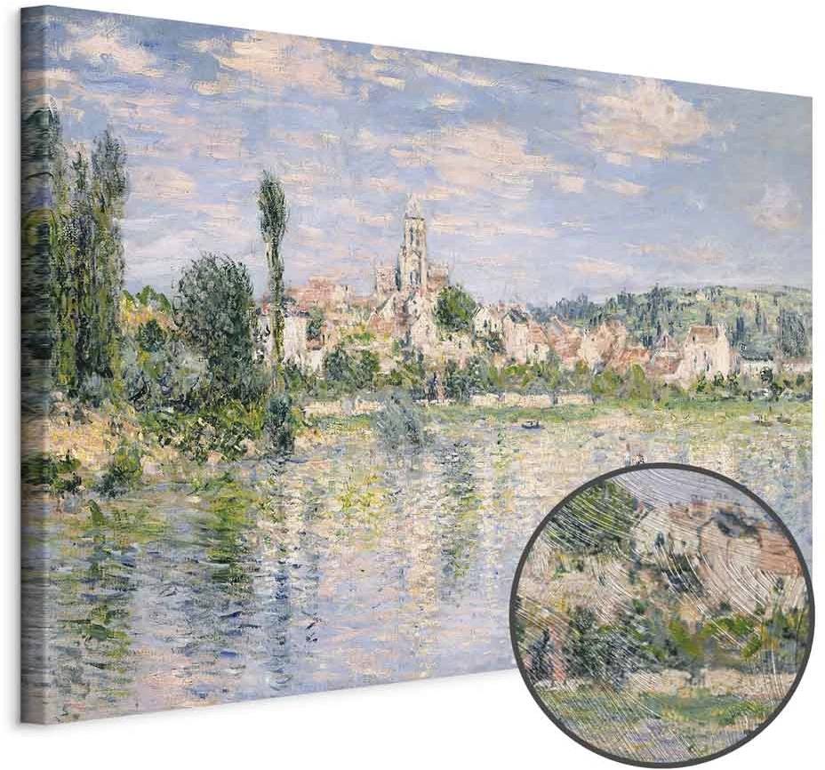Paveikslas Claude Monet - Vétheuil vaizdas vasarą