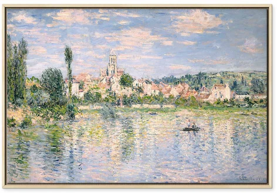 Paveikslas Claude Monet - Vétheuil vaizdas vasarą