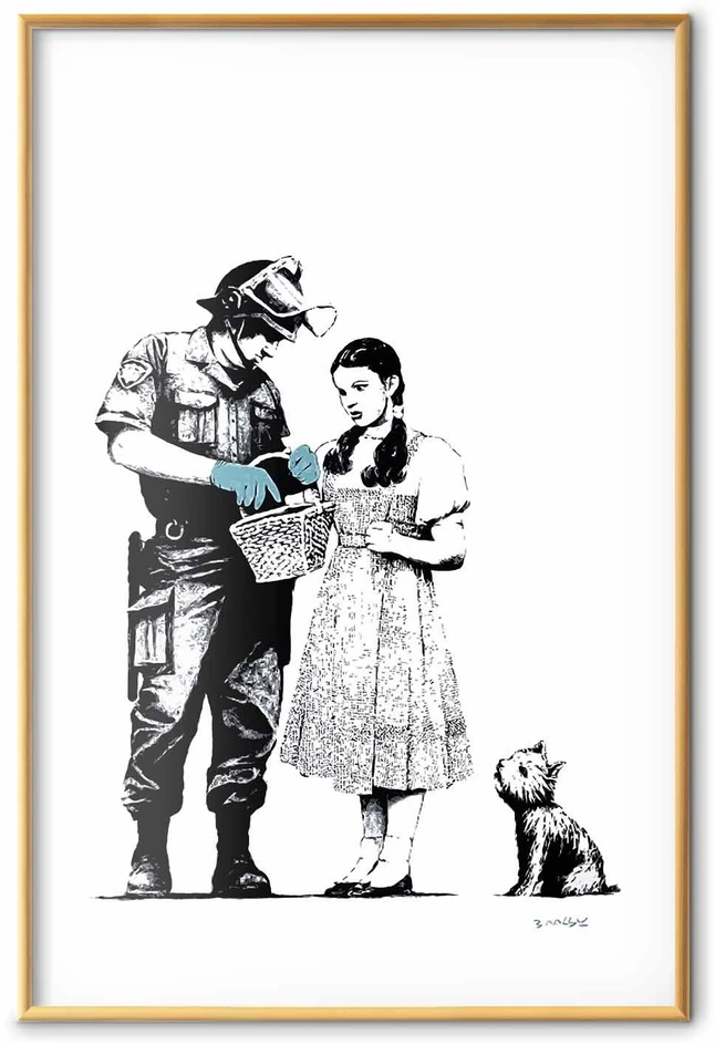 Paveikslas - Dorotėja ir policininkas