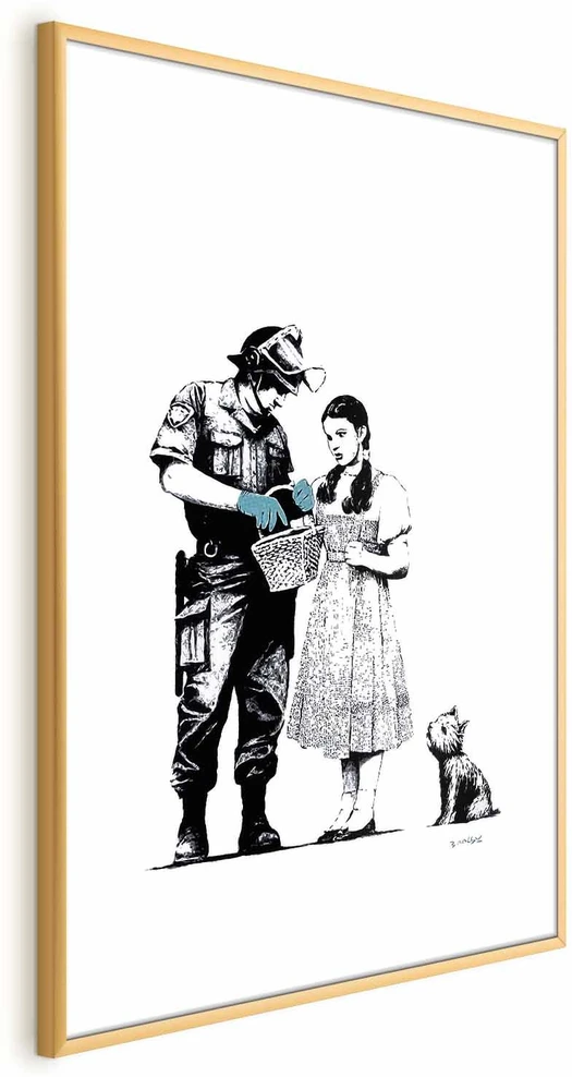 Paveikslas - Dorotėja ir policininkas