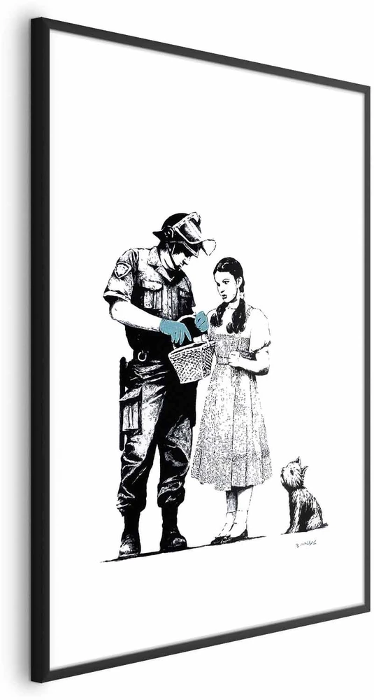 Paveikslas - Dorotėja ir policininkas
