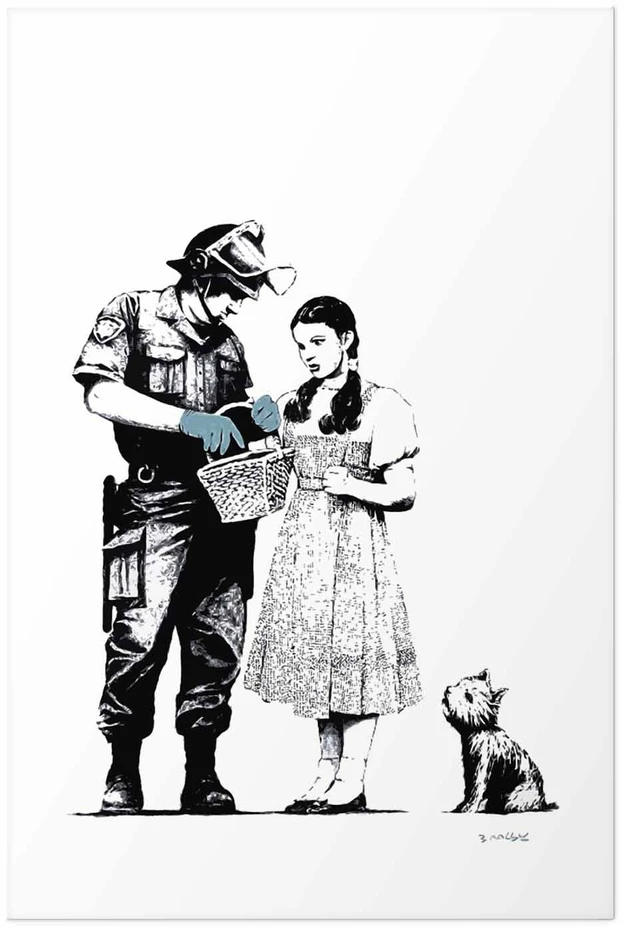 Paveikslas - Dorotėja ir policininkas