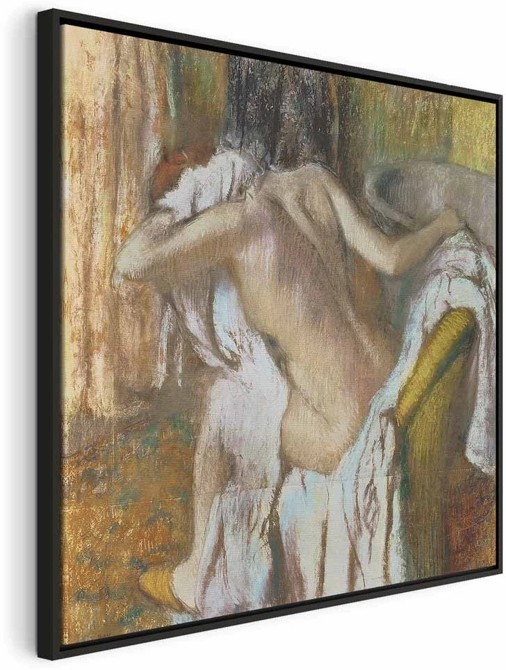 Paveikslas Edgar Degas - Besišluostanti moteris