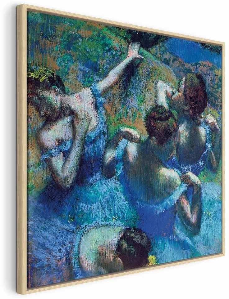 Paveikslas Edgar Degas - Mėlynos šokėjos II