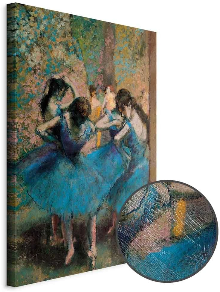 Paveikslas Edgar Degas - Mėlynos šokėjos