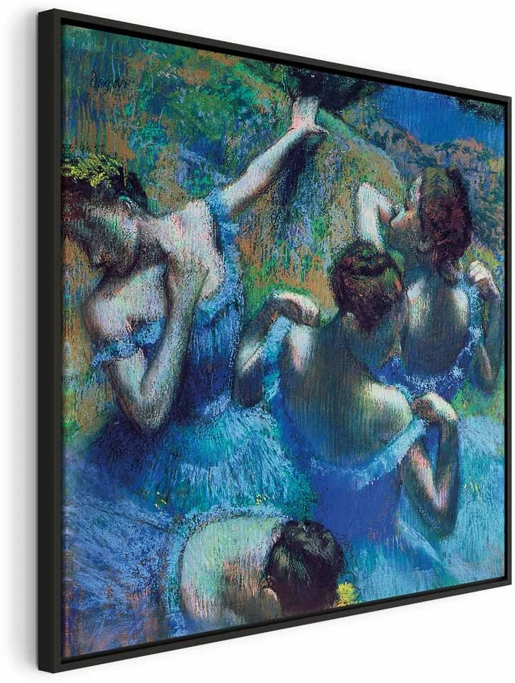 Paveikslas Edgar Degas - Mėlynos šokėjos II