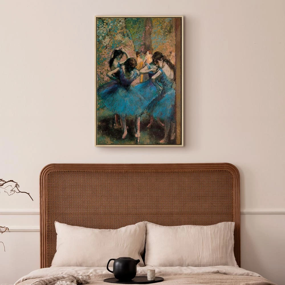 Paveikslas Edgar Degas - Mėlynos šokėjos