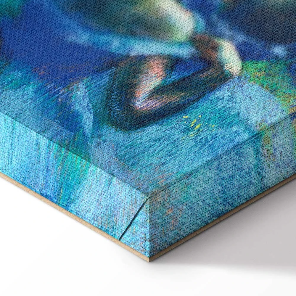 Paveikslas Edgar Degas - Mėlynos šokėjos II