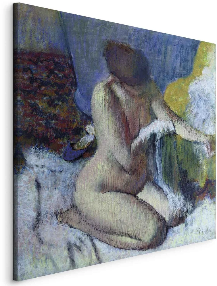 Paveikslas Edgar Degas - Po maudynių
