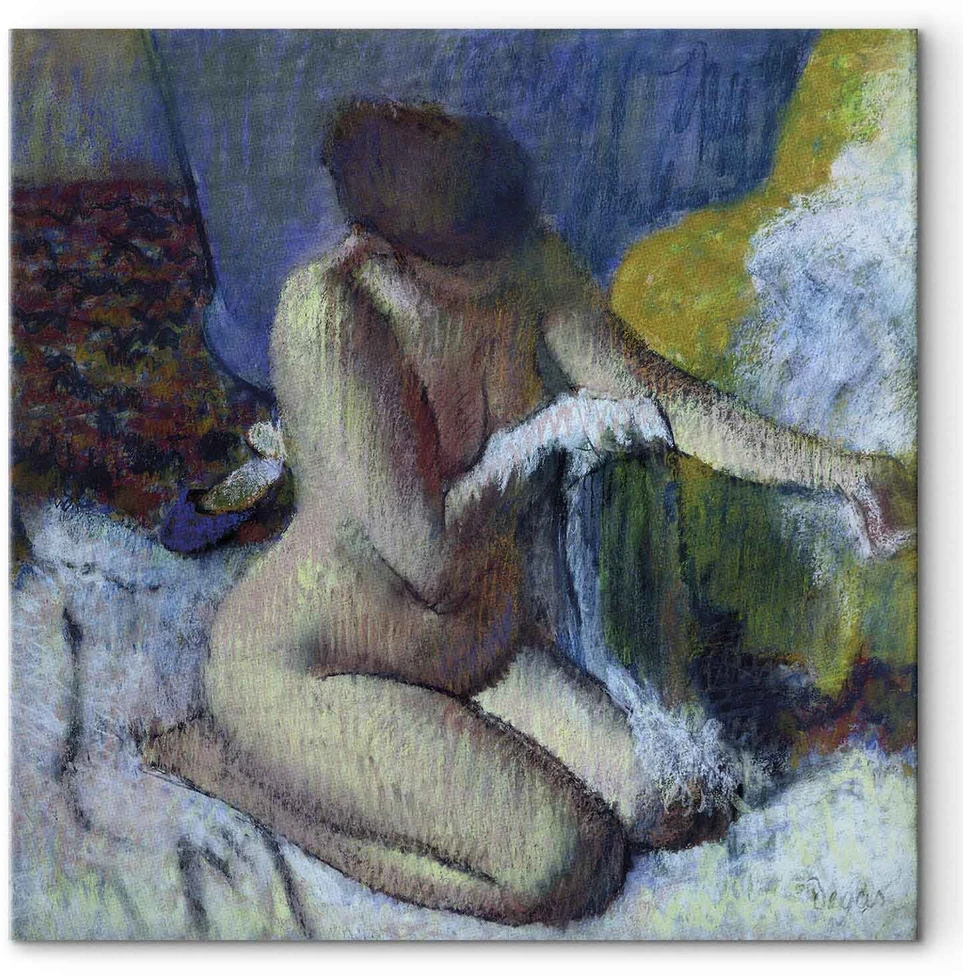 Paveikslas Edgar Degas - Po maudynių
