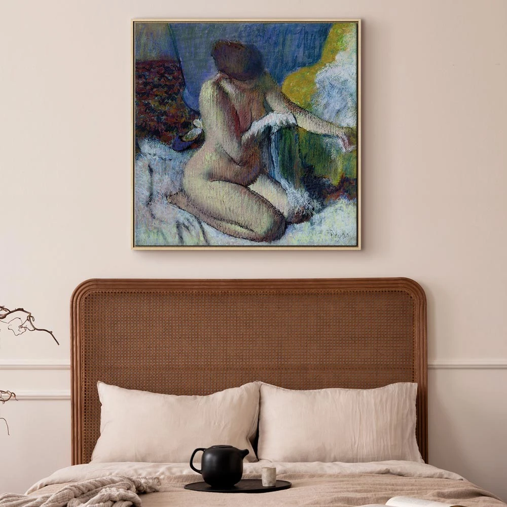 Paveikslas Edgar Degas - Po maudynių