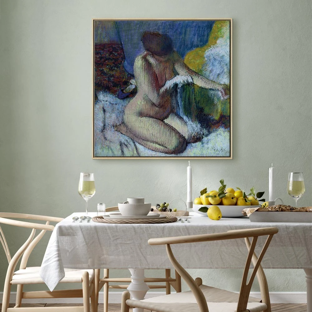 Paveikslas Edgar Degas - Po maudynių