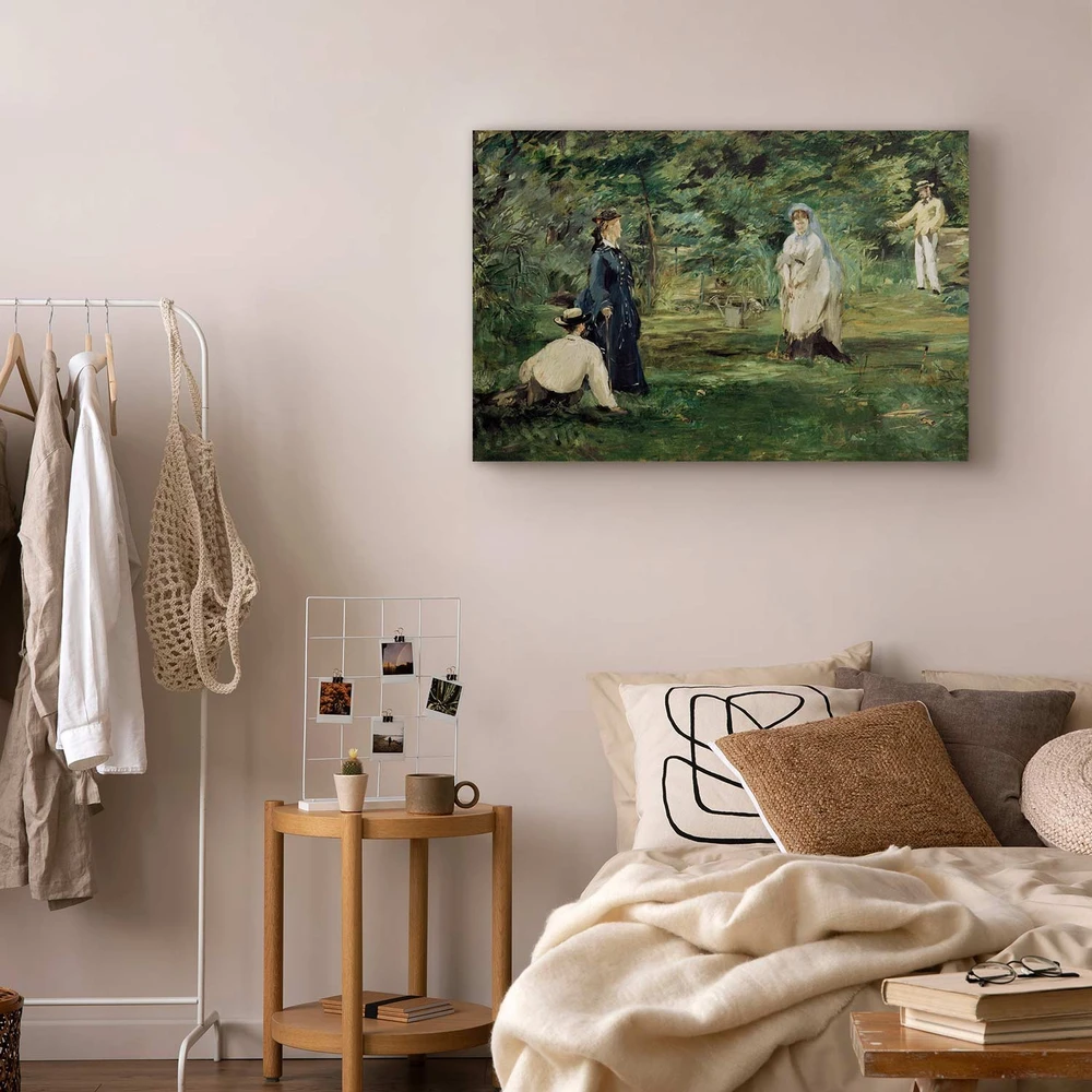 Paveikslas Edouard Manet - Kroketo vakarėlis Paryžiuje