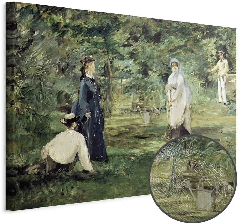 Paveikslas Edouard Manet - Kroketo vakarėlis Paryžiuje