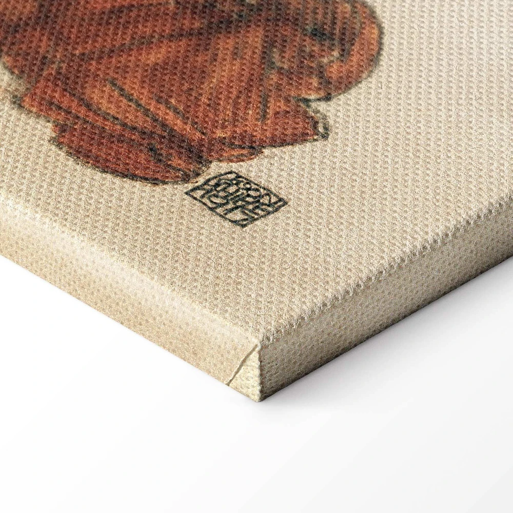 Paveikslas Egon Schiele - Gulintis aktas su geltonu rankšluosčiu