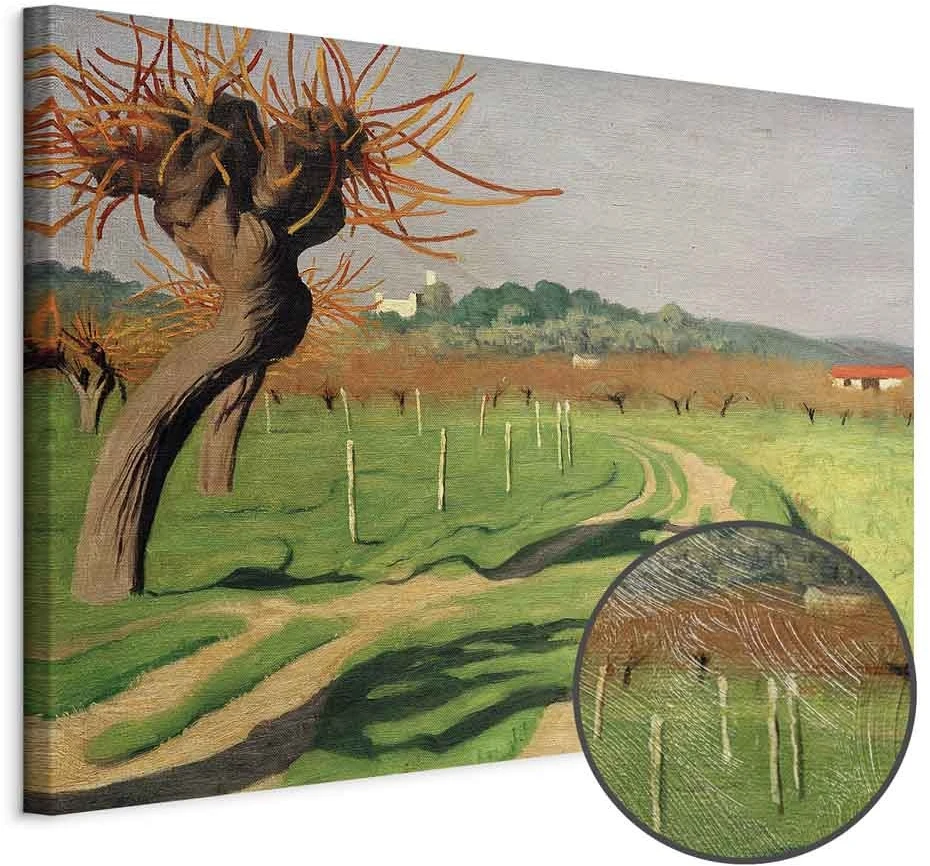 Paveikslas Félix Vallotton - La Cagne slėnis