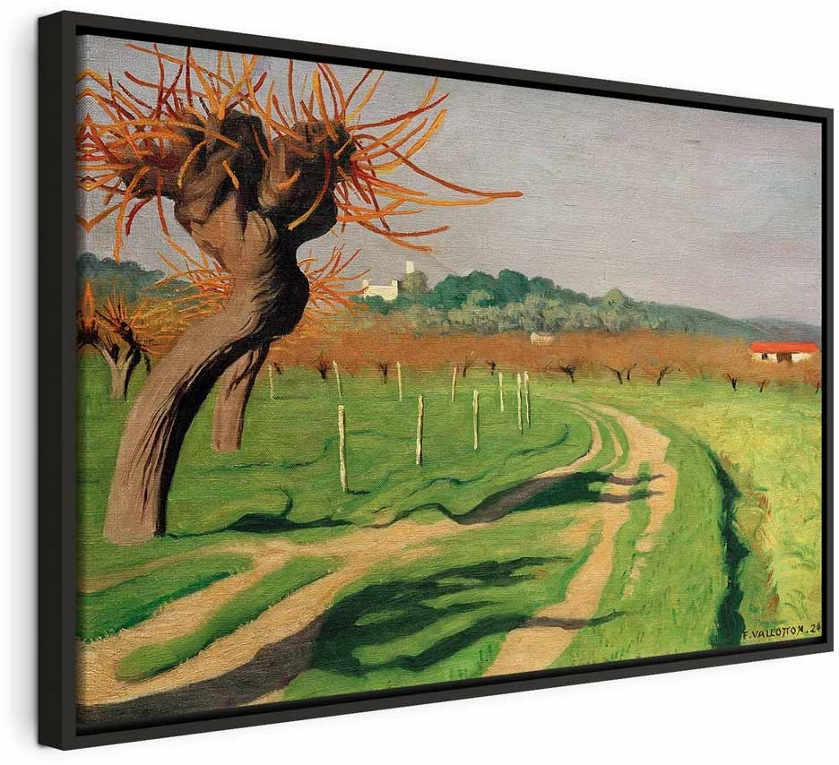 Paveikslas Félix Vallotton - La Cagne slėnis