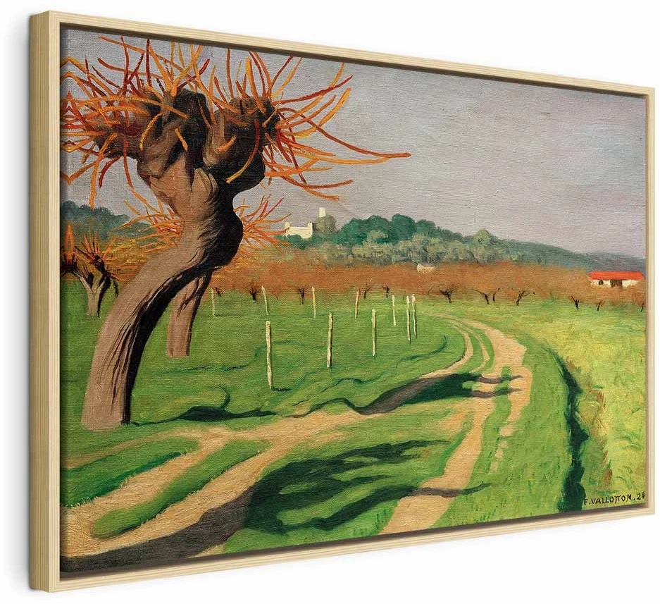 Paveikslas Félix Vallotton - La Cagne slėnis