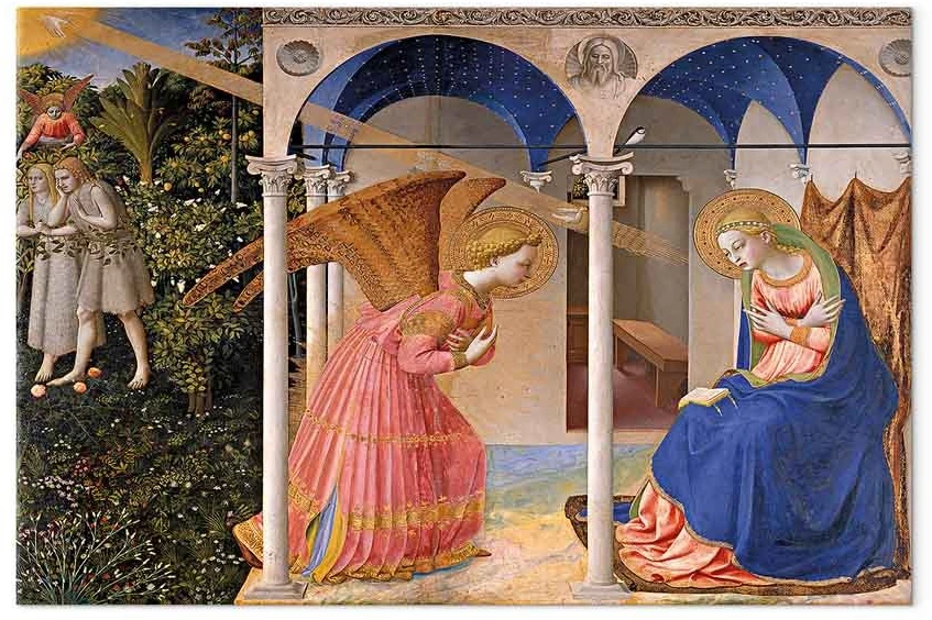 Paveikslas Fra Angelico - Apreiškimas