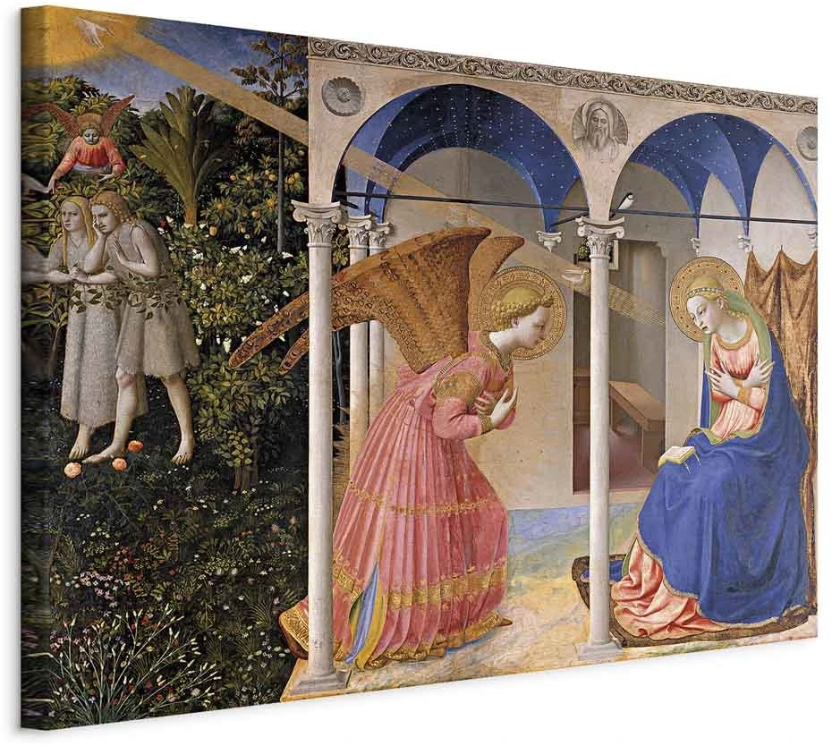 Paveikslas Fra Angelico - Apreiškimas
