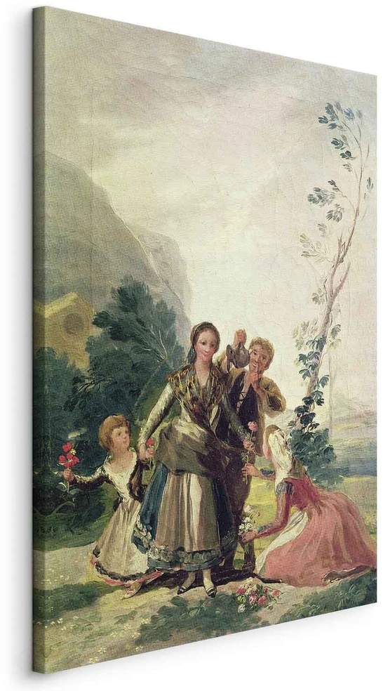 Paveikslas Francisco Goya - Pavasaris, arba gėlių pardavėja