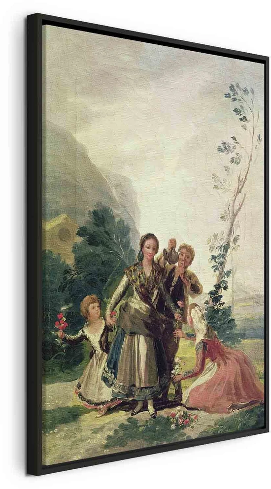 Paveikslas Francisco Goya - Pavasaris, arba gėlių pardavėja