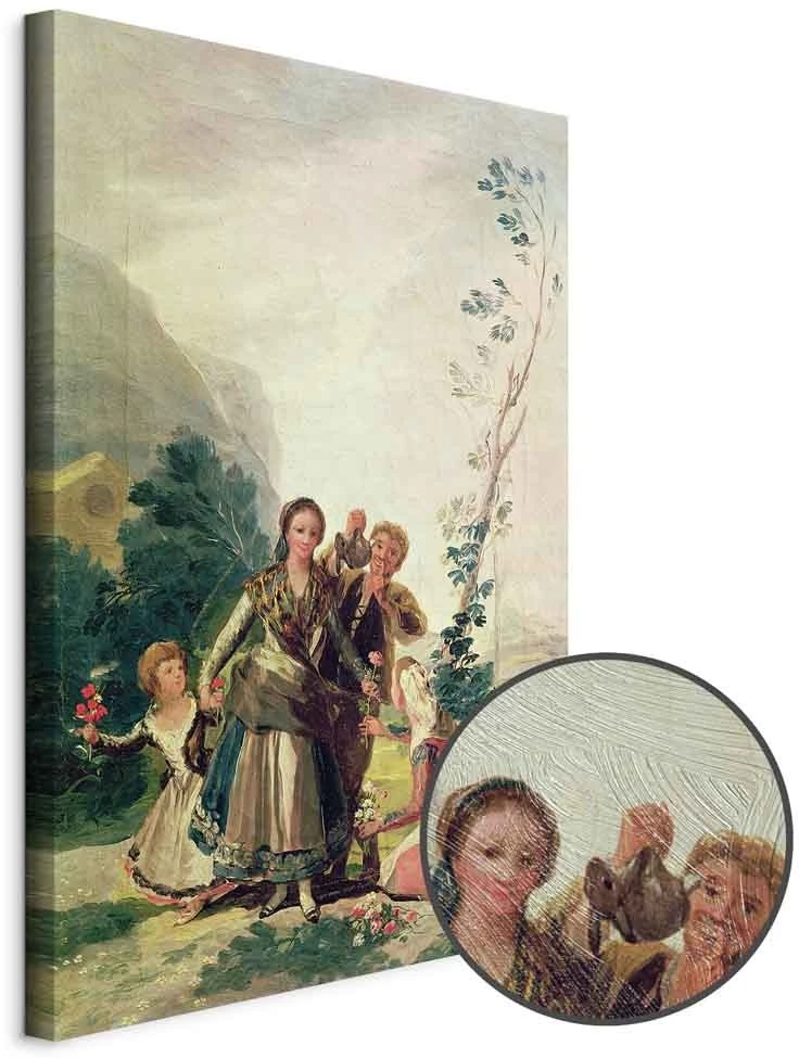 Paveikslas Francisco Goya - Pavasaris, arba gėlių pardavėja