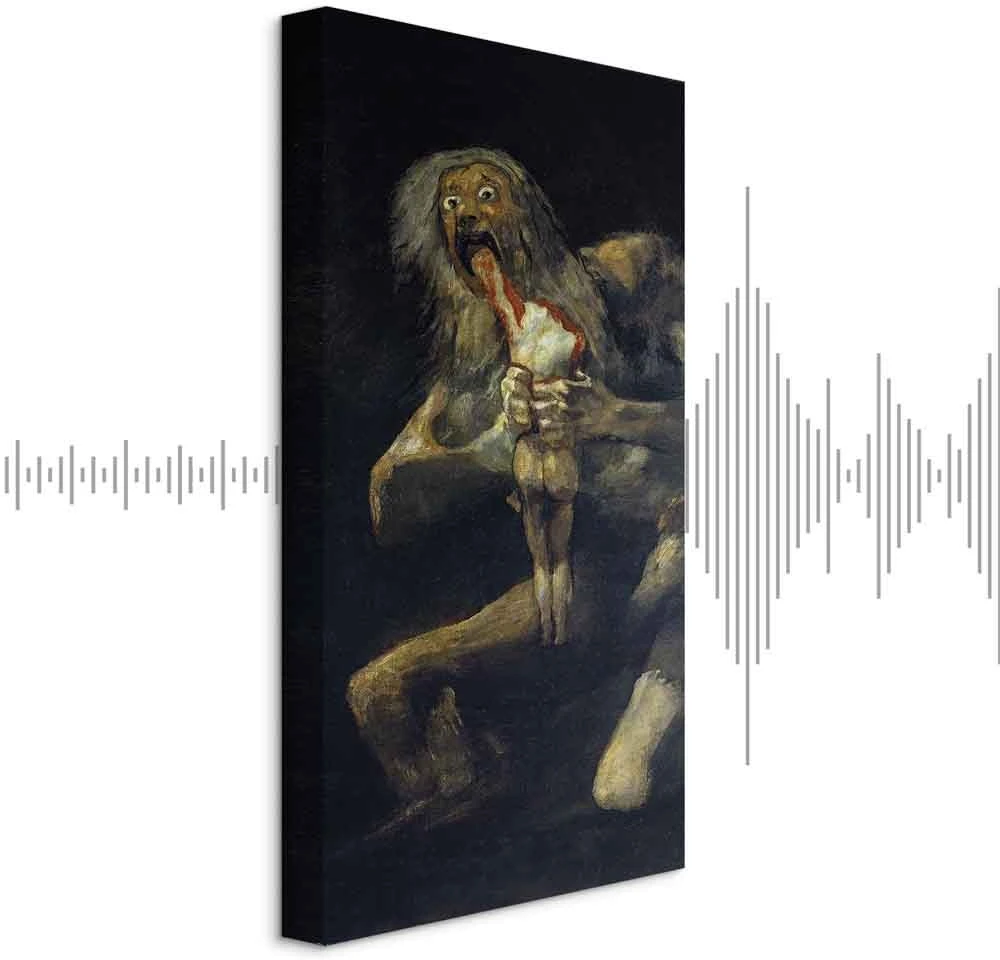Paveikslas Francisco Goya - Saturnas ryjantis savo sūnų