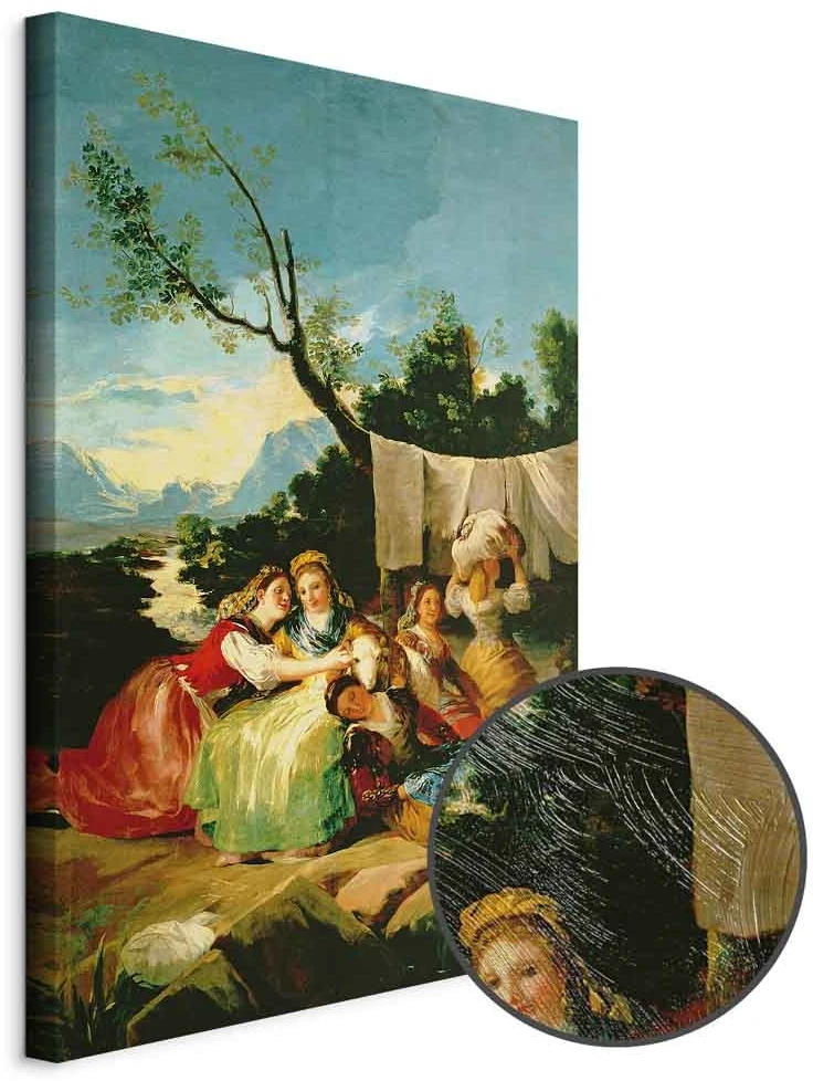 Paveikslas Francisco Goya - Skalbėjos
